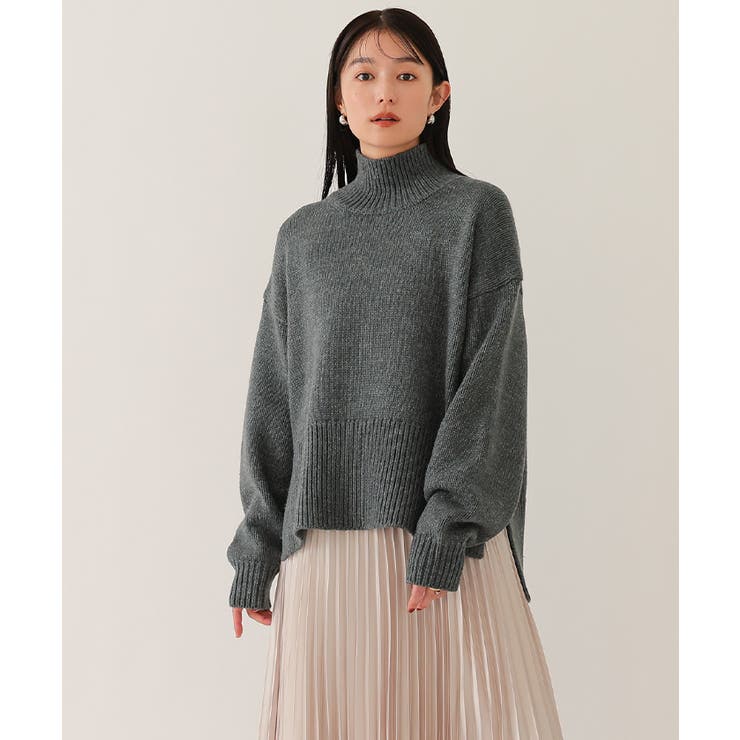 ハイネックサイドスリットオーバーサイズニット【UR’S ユアーズ】 | titivate | 詳細画像31 