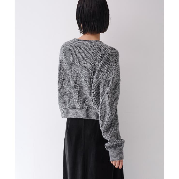 クルーネッククロップドニット【UR’S ユアーズ】 | titivate | 詳細画像24 