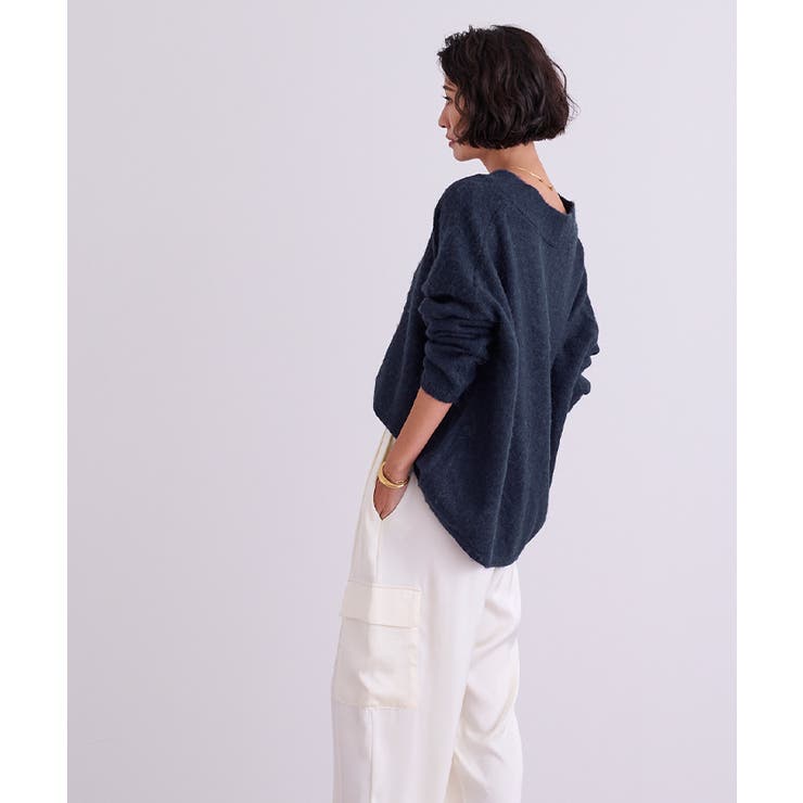 ワイドVネックニット【UR’S ユアーズ】 | titivate | 詳細画像9 