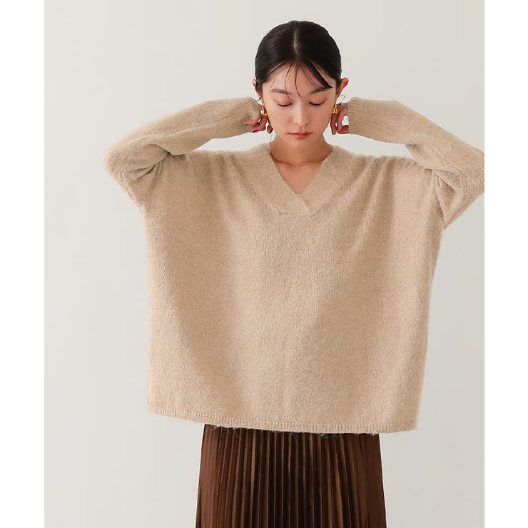 ワイドVネックニット【UR’S ユアーズ】 | titivate | 詳細画像10 