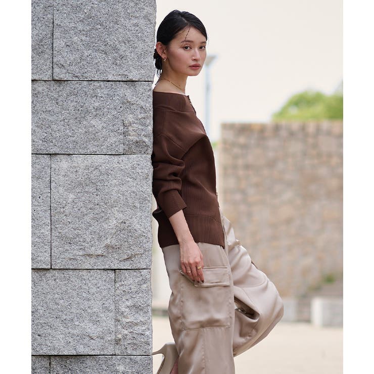 ダブルファスナーニットプルオーバー【UR’S ユアーズ】 | titivate | 詳細画像3 