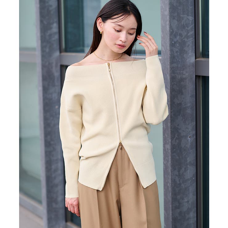 ダブルファスナーニットプルオーバー【UR’S ユアーズ】 | titivate | 詳細画像6 