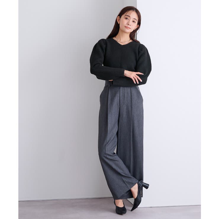 前後2wayパフスリーブニット【UR’S ユアーズ】 | titivate | 詳細画像22 