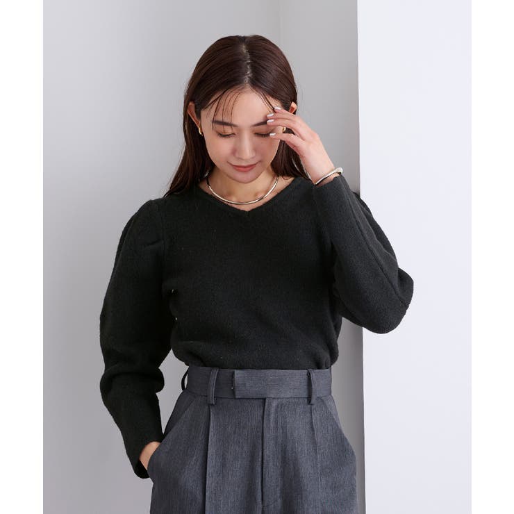 前後2wayパフスリーブニット【UR’S ユアーズ】 | titivate | 詳細画像23 