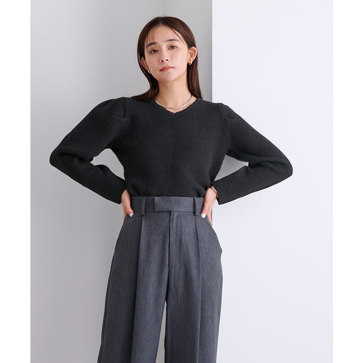 前後2wayパフスリーブニット【UR’S ユアーズ】 | titivate | 詳細画像25 