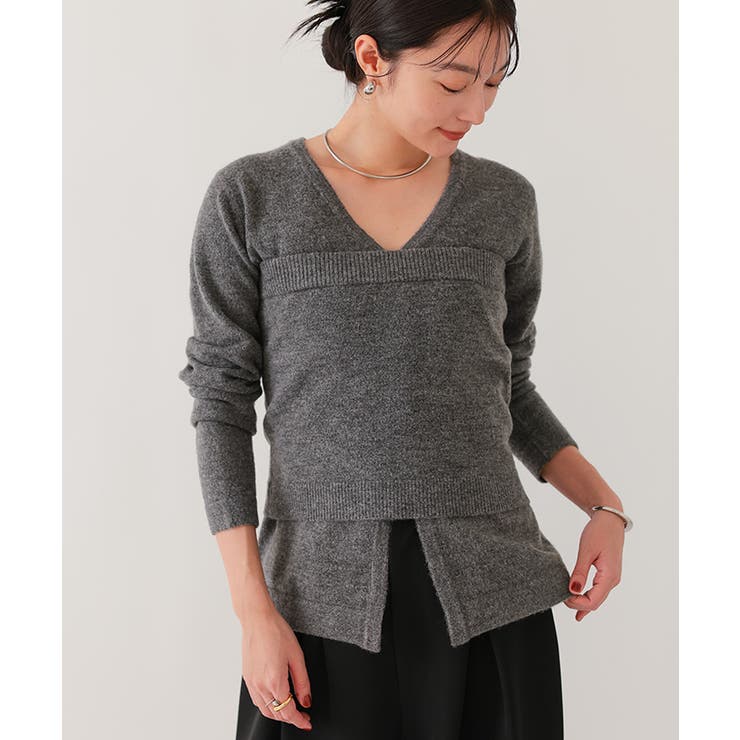 ニットカーディガン×ビスチェセット【UR’S ユアーズ】 | titivate | 詳細画像6 