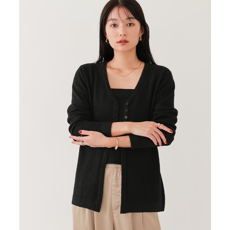 ニットカーディガン×ビスチェセット【UR’S ユアーズ】 | titivate | 詳細画像12 