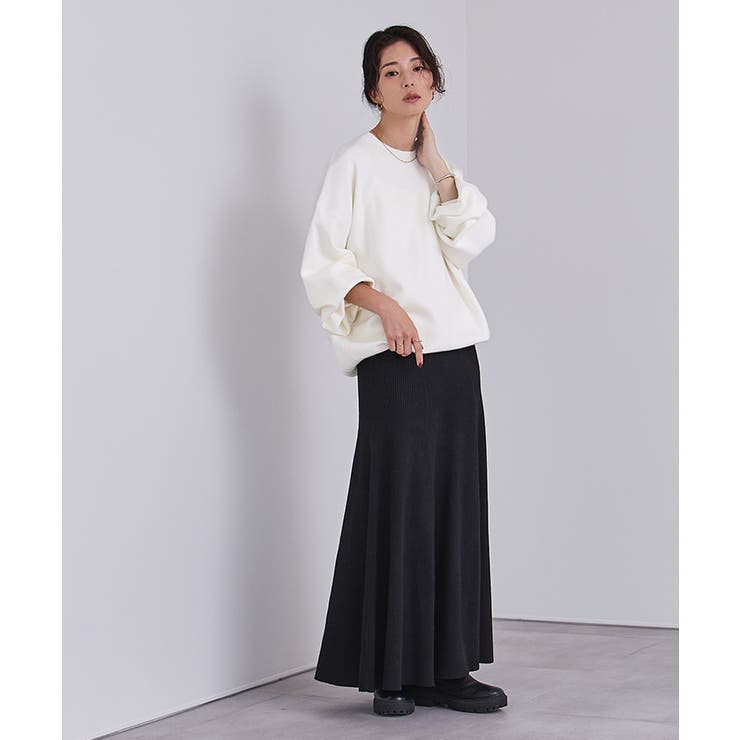 スウェットライクオーバーサイズニット【UR’S ユアーズ】 | titivate | 詳細画像35 