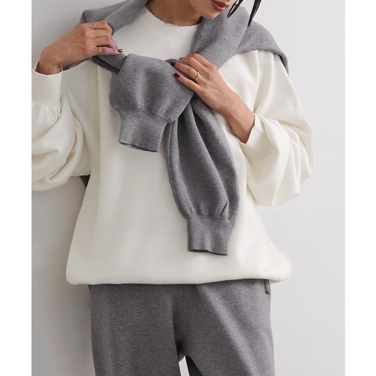 スウェットライクオーバーサイズニット【UR’S ユアーズ】 | titivate | 詳細画像12 