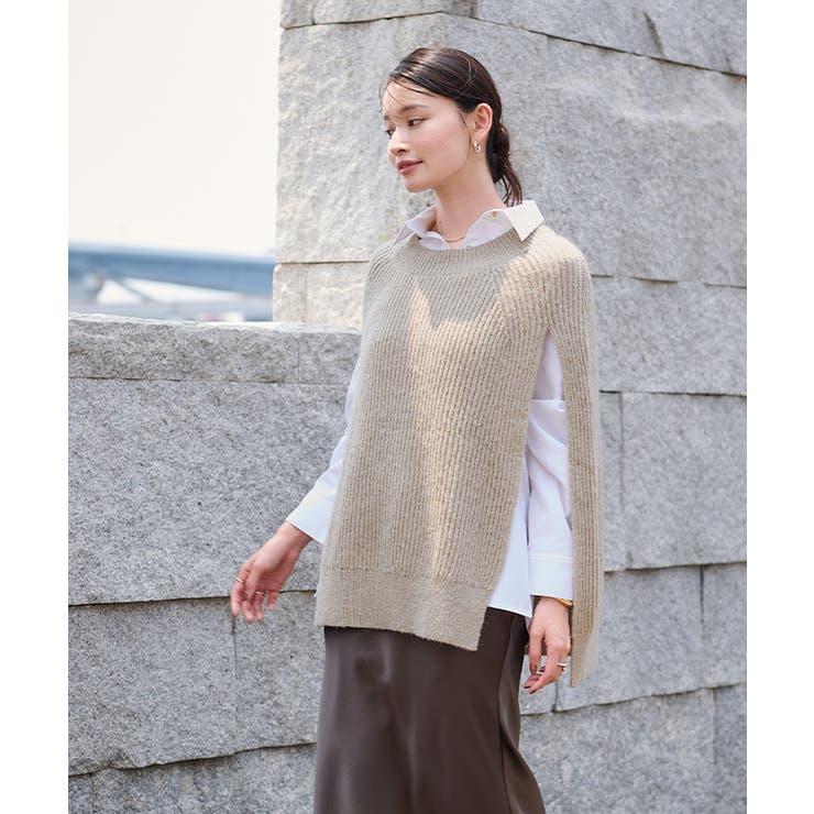 ケープニットベスト【UR’S ユアーズ】 | titivate | 詳細画像5 