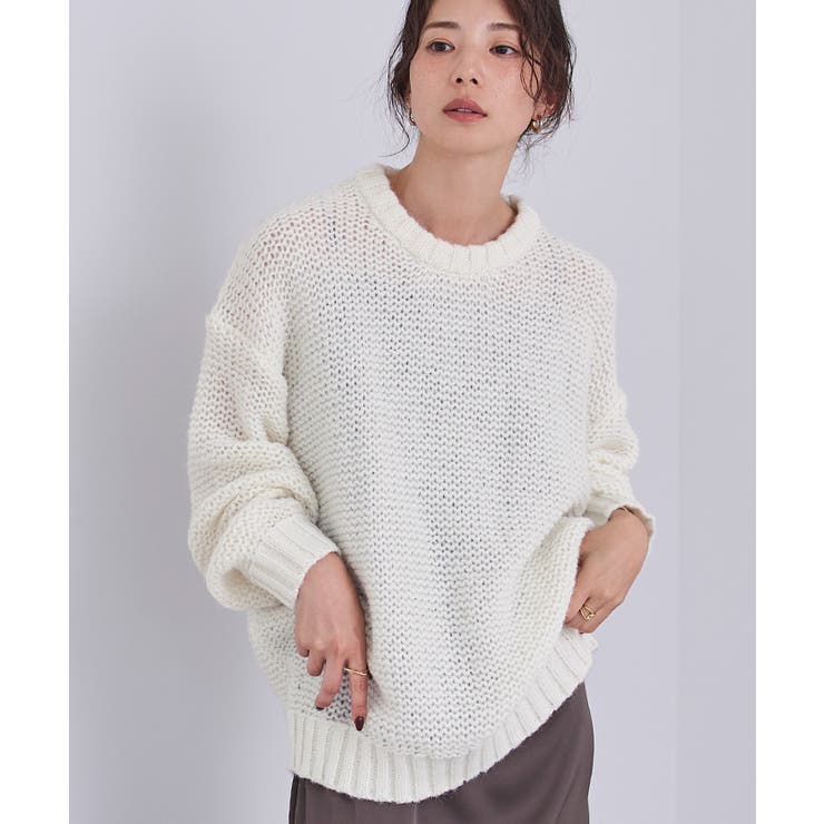 オーバーサイズローゲージニット【UR’S ユアーズ】 | titivate | 詳細画像6 