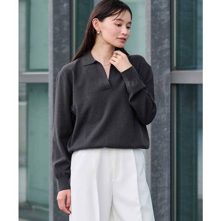 スキッパーデザインニット【UR’S ユアーズ】 | titivate | 詳細画像26 