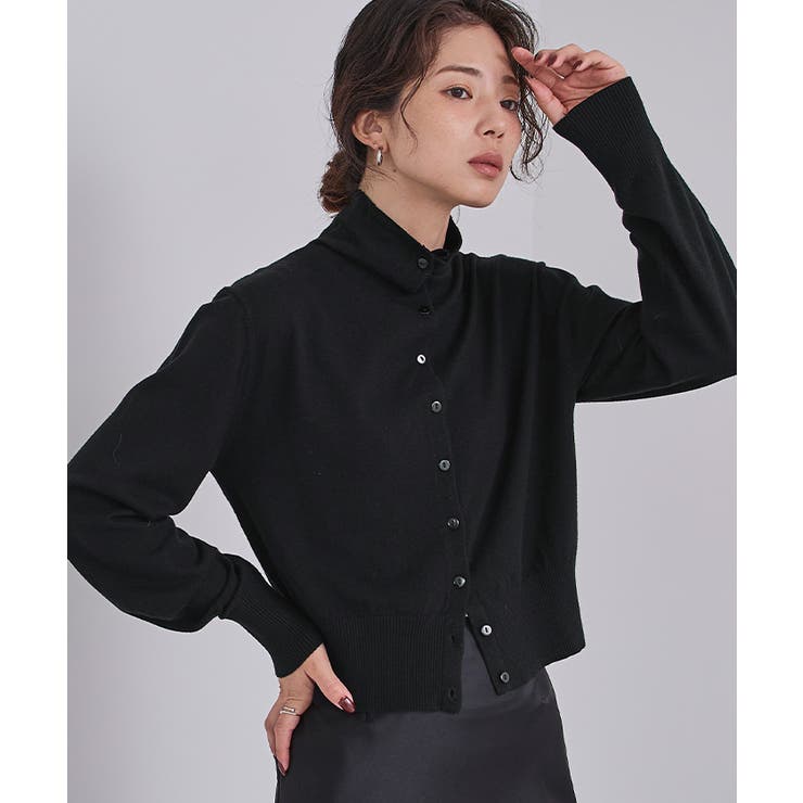 2way襟クロップドニットカーディガン【UR’S ユアーズ】 | titivate | 詳細画像8 