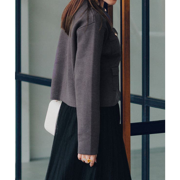 ゴールド釦ニットカーディガン/ジャケット【UR’S ユアーズ】 | titivate | 詳細画像17 