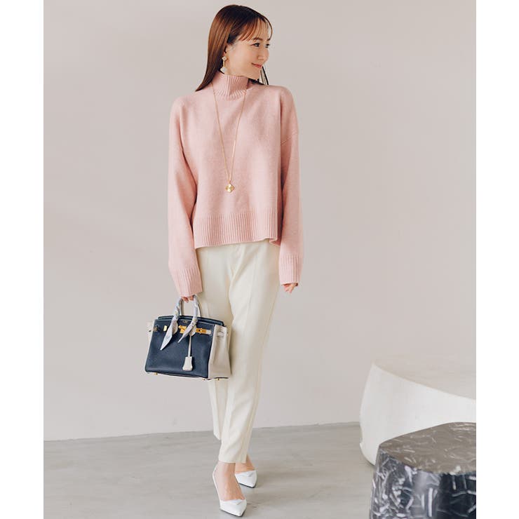 スフレタッチハイネックオーバーサイズニット【UR’S ユアーズ】 | titivate | 詳細画像8 