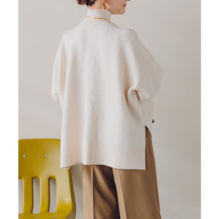 スフレタッチハイネックオーバーサイズニット【UR’S ユアーズ】 | titivate | 詳細画像19 