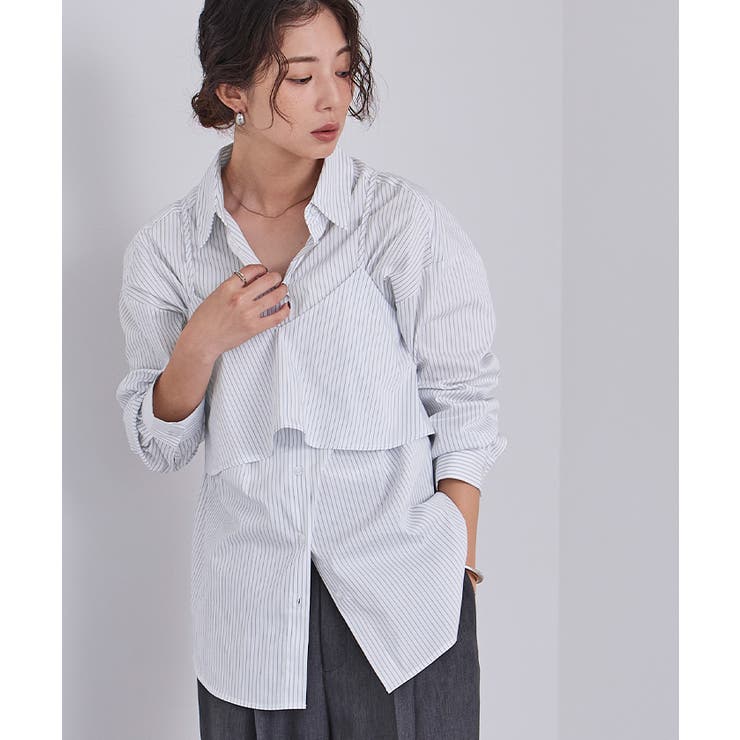 フレアキャミ付シャツ【UR’S ユアーズ】 | titivate | 詳細画像17 