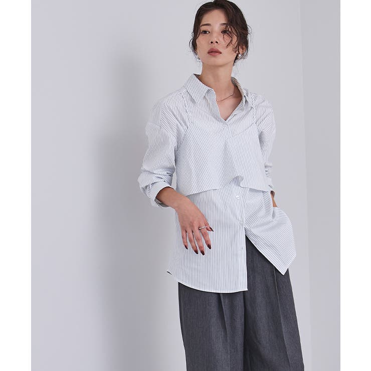 フレアキャミ付シャツ【UR’S ユアーズ】 | titivate | 詳細画像21 