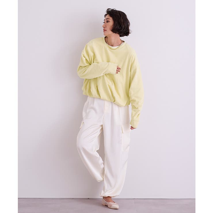 裏フリース裾バルーンスウェット【UR’S ユアーズ】 | titivate | 詳細画像31 