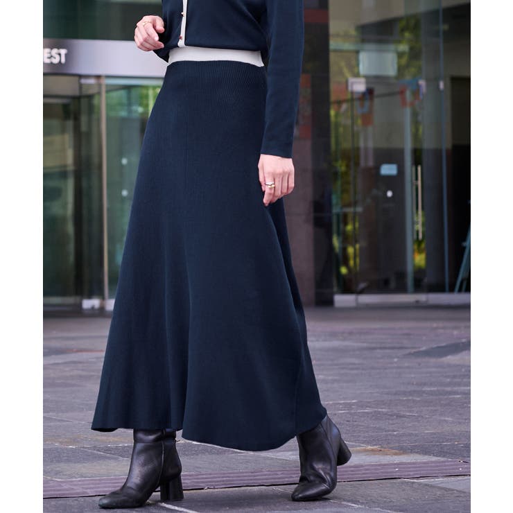 バイカラーポケットデザインニットワンピース【UR’S ユアーズ】 | titivate | 詳細画像6 