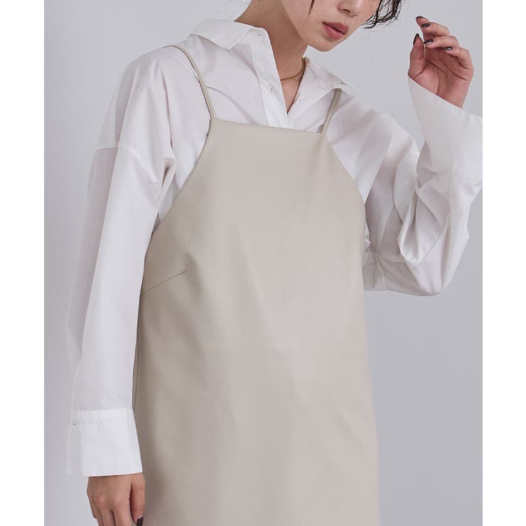 フェイクレザーサロペットワンピース【UR’S ユアーズ】 | titivate | 詳細画像14 