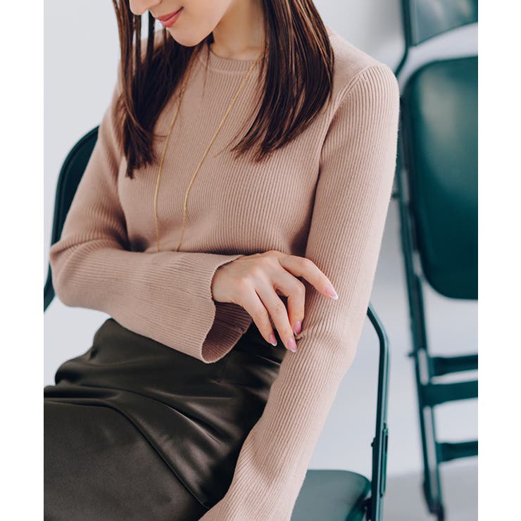 フレアスリーブリブニット【UR’S ユアーズ】 | titivate | 詳細画像3 