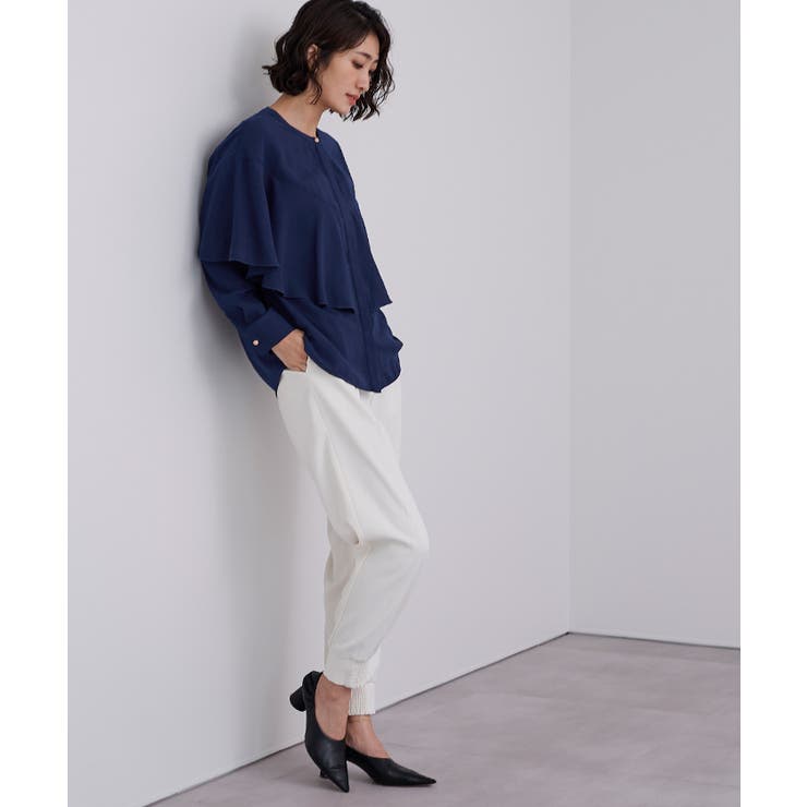 ラッフルバンドカラーブラウス【UR’S ユアーズ】 | titivate | 詳細画像13 