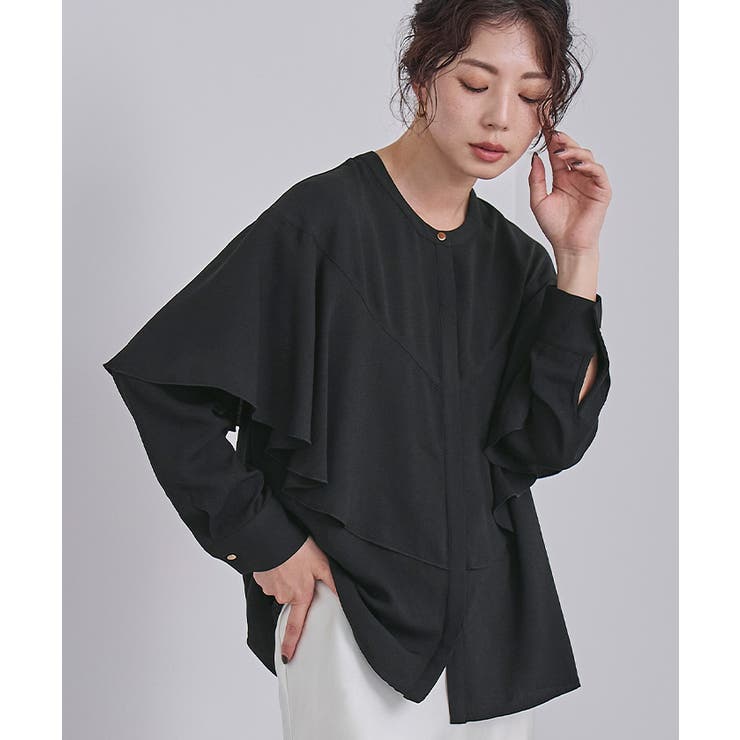 ラッフルバンドカラーブラウス【UR’S ユアーズ】 | titivate | 詳細画像25 