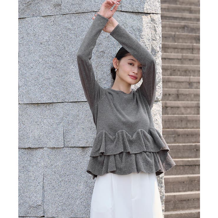 フリルヘムニット【UR’S ユアーズ】 | titivate | 詳細画像2 