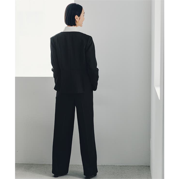 美シルエットゴールド釦ペプラムジャケット【UR’S ユアーズ】【セレモニー】 | titivate | 詳細画像25 