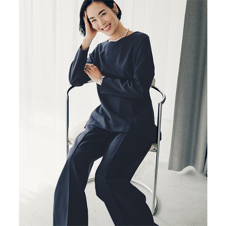 ピンタックセンタープレスワイドパンツ【UR’S ユアーズ】 | titivate | 詳細画像22 