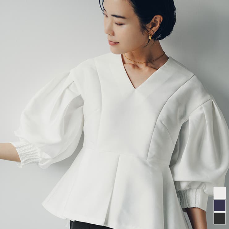 ボリュームスリーブプルオーバー【UR’S ユアーズ】【セレモニー】 | titivate | 詳細画像1 