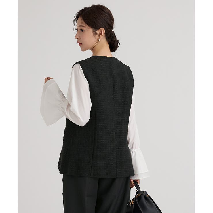 ツイードジレベスト【UR’S ユアーズ】【セレモニー】 | titivate | 詳細画像11 