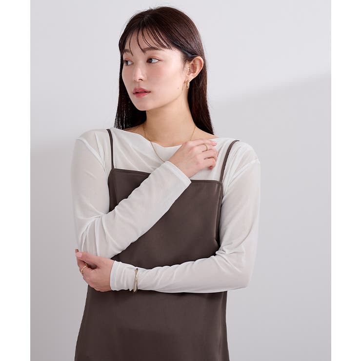 2wayシアードレープカットソー【UR’S ユアーズ】 | titivate | 詳細画像10 