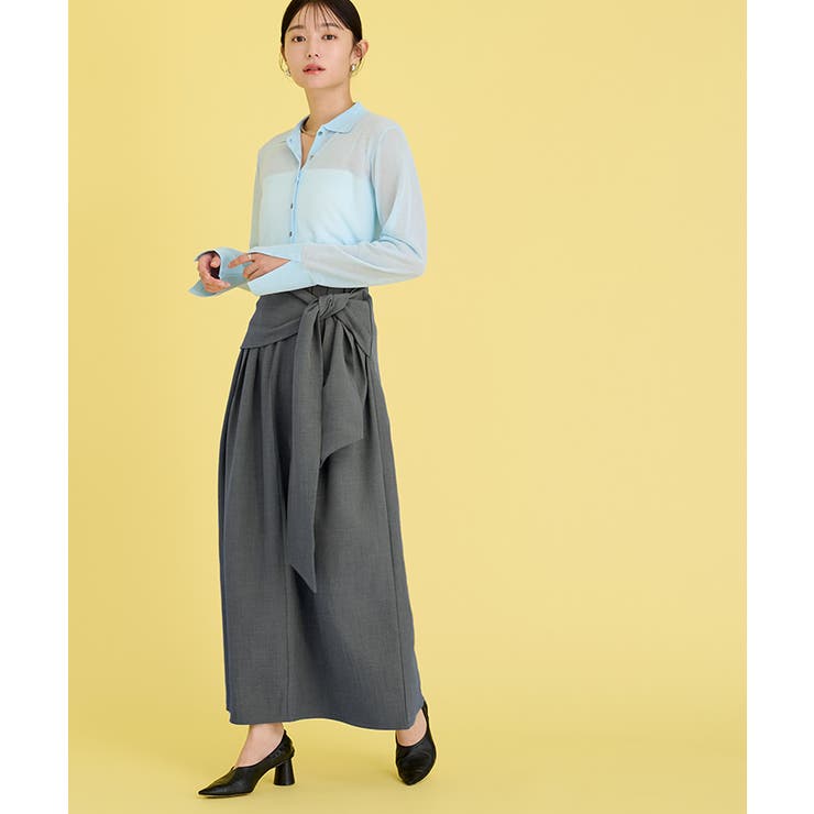 フロントクロスリボンスカート【UR’S ユアーズ】 | titivate | 詳細画像12 