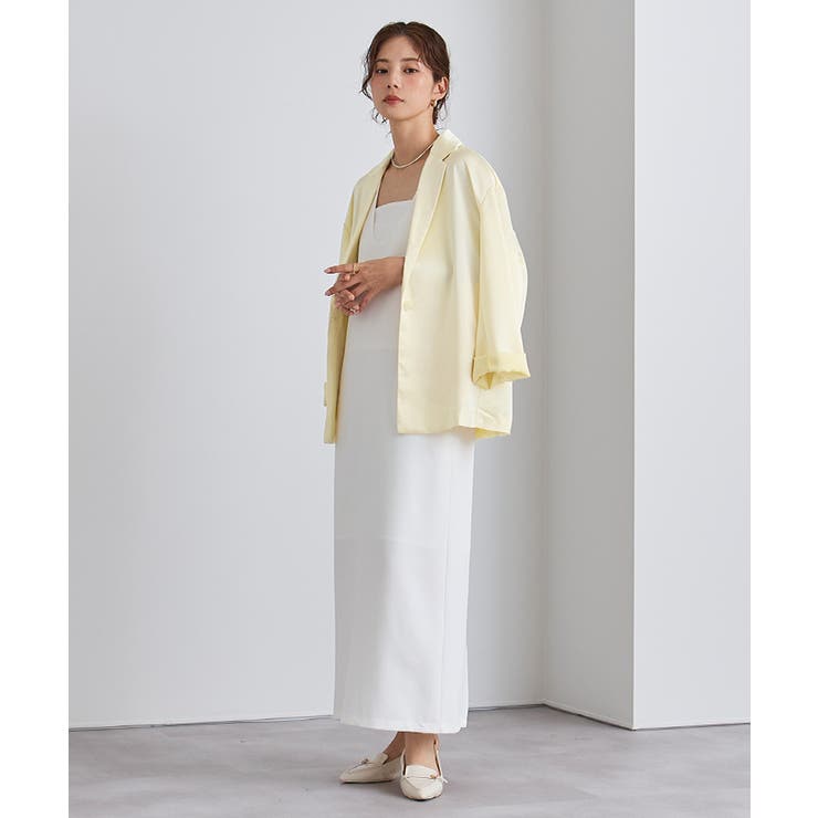 サテンテーラードジャケット【UR’S ユアーズ】 | titivate | 詳細画像15 