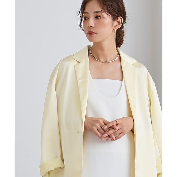 サテンテーラードジャケット【UR’S ユアーズ】 | titivate | 詳細画像17 