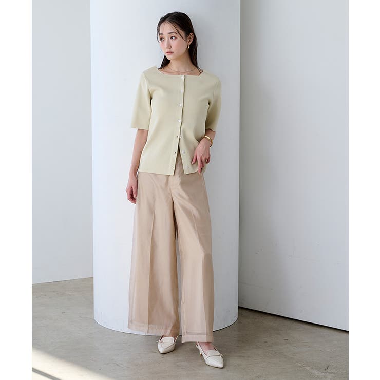 シアーワイドパンツ【UR’S ユアーズ】 | titivate | 詳細画像21 