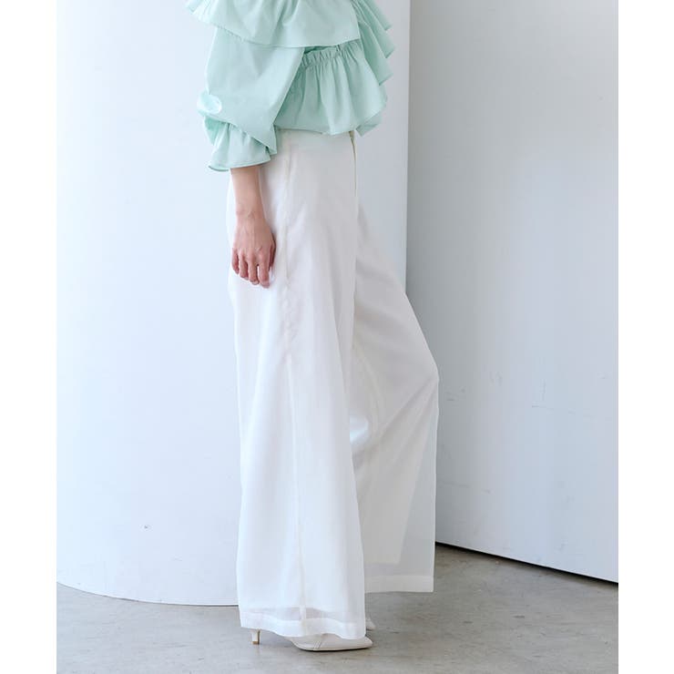 シアーワイドパンツ【UR’S ユアーズ】 | titivate | 詳細画像26 