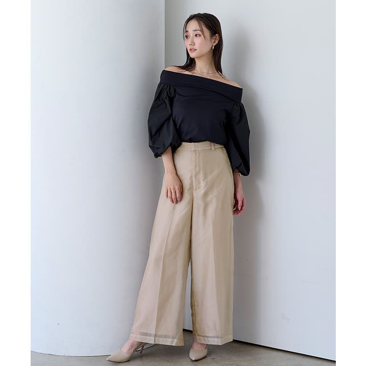 シアーワイドパンツ【UR’S ユアーズ】 | titivate | 詳細画像4 