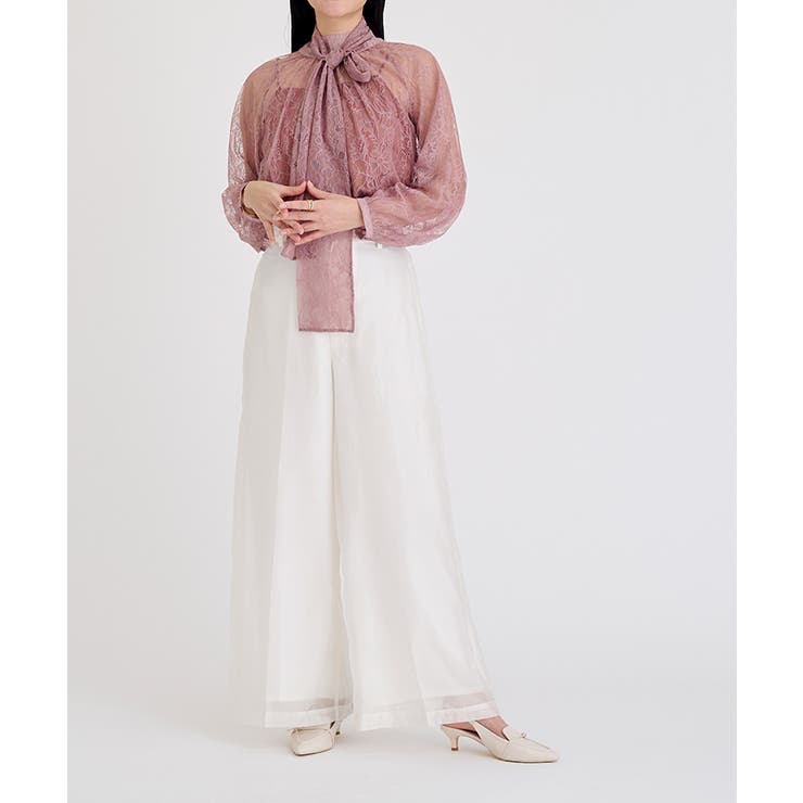 シアーワイドパンツ【UR’S ユアーズ】 | titivate | 詳細画像12 