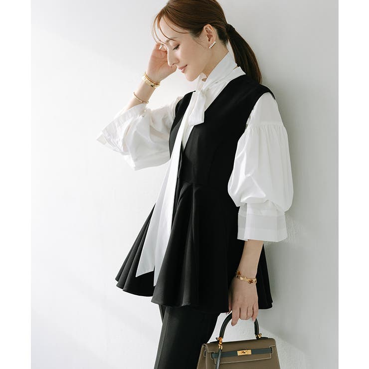 ディープVペプラムジレ【UR’S ユアーズ】 | titivate | 詳細画像8 