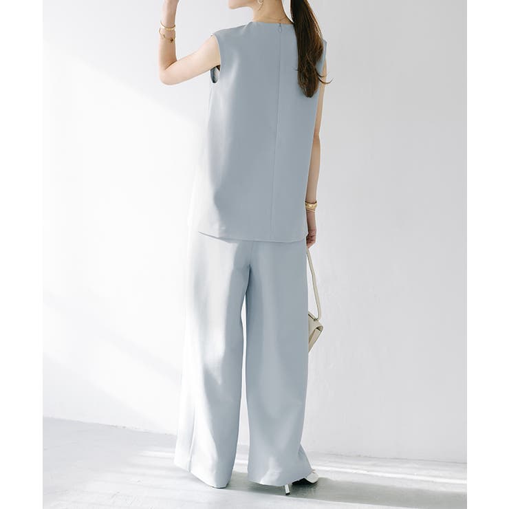 ハイウエスト2タックワイドパンツ【UR’S ユアーズ】 | titivate | 詳細画像18 