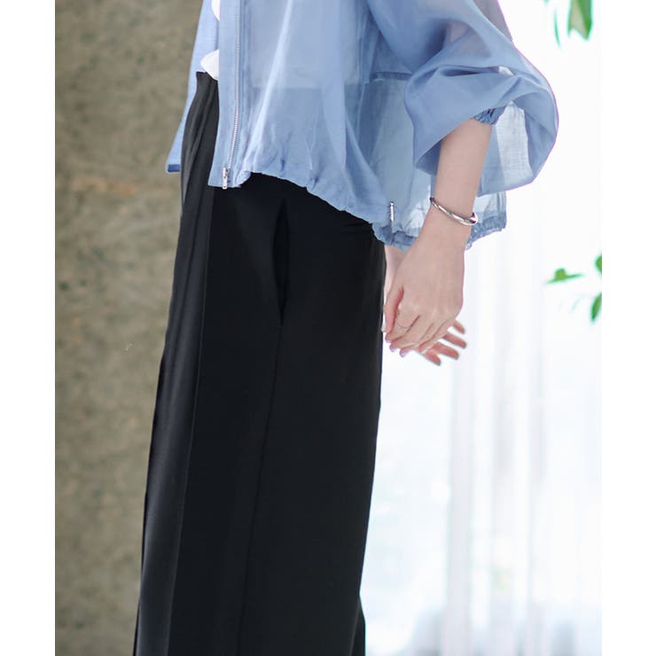 ハイウエスト2タックワイドパンツ【UR’S ユアーズ】 | titivate | 詳細画像9 