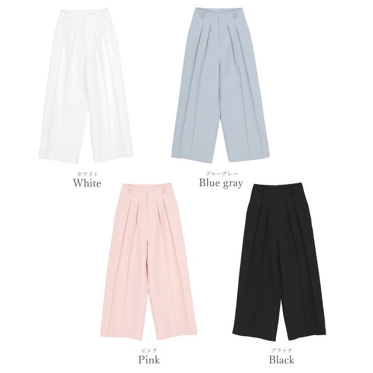 ハイウエスト2タックワイドパンツ【UR’S ユアーズ】 | titivate | 詳細画像10 