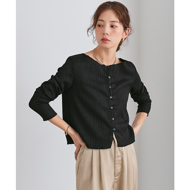 前後2wayシアーカーディガン【UR’S ユアーズ】 | titivate | 詳細画像13 