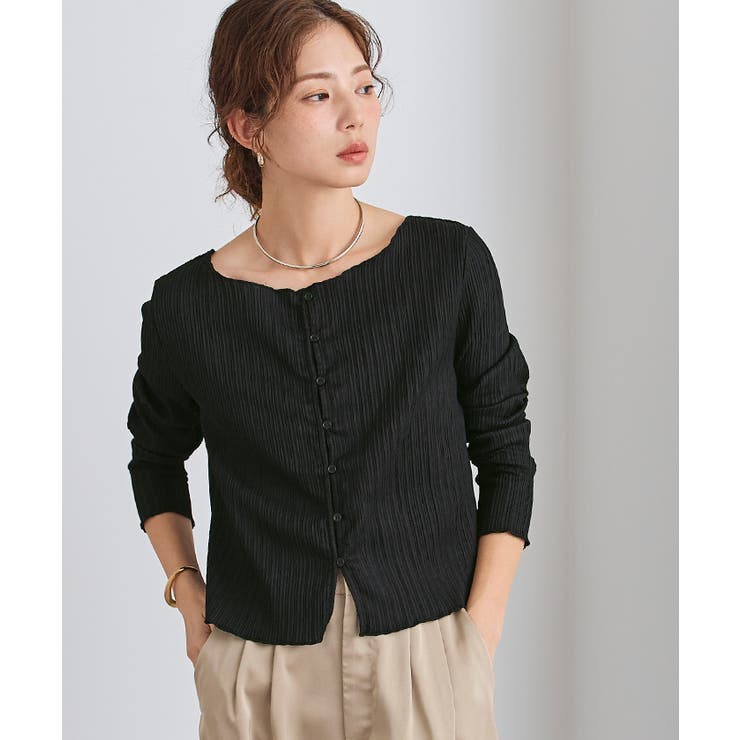 前後2wayシアーカーディガン【UR’S ユアーズ】 | titivate | 詳細画像15 