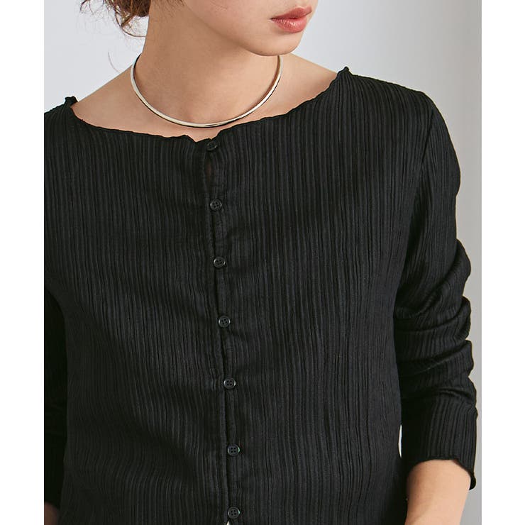 前後2wayシアーカーディガン【UR’S ユアーズ】 | titivate | 詳細画像16 