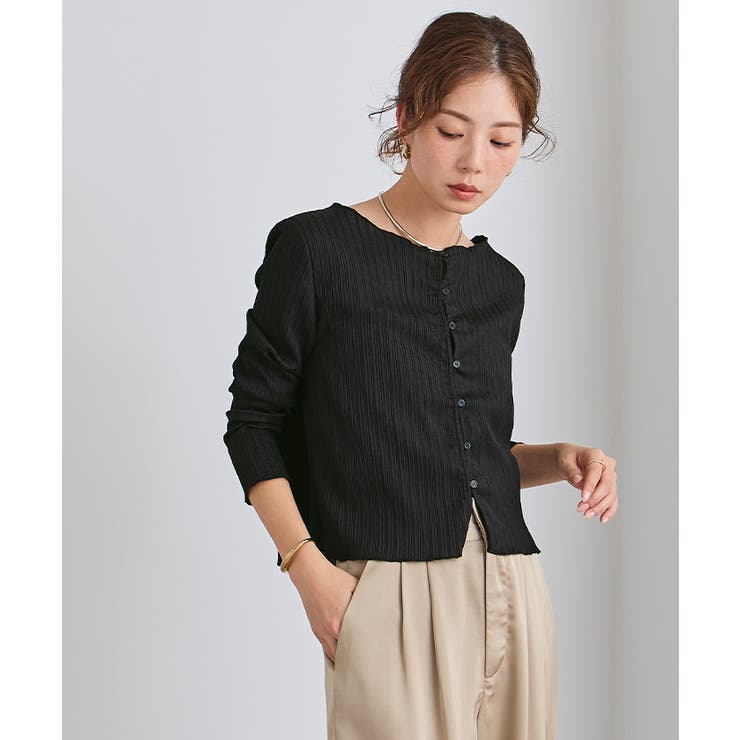 前後2wayシアーカーディガン【UR’S ユアーズ】 | titivate | 詳細画像18 