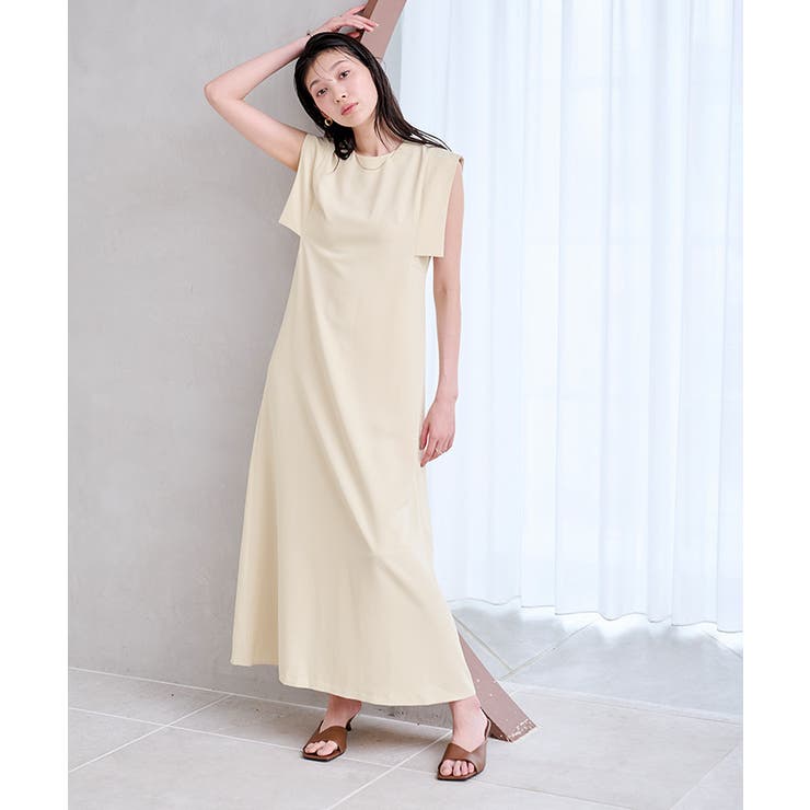 スクエアスリーブロングワンピース【UR’S ユアーズ】 | titivate | 詳細画像13 